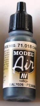 Preview: Model Air 71.018/RAL7026/FS36081cam.black green 17 ml (g.P.1L=164,71€)